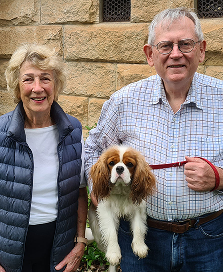 David Morgan and Mary Hinde