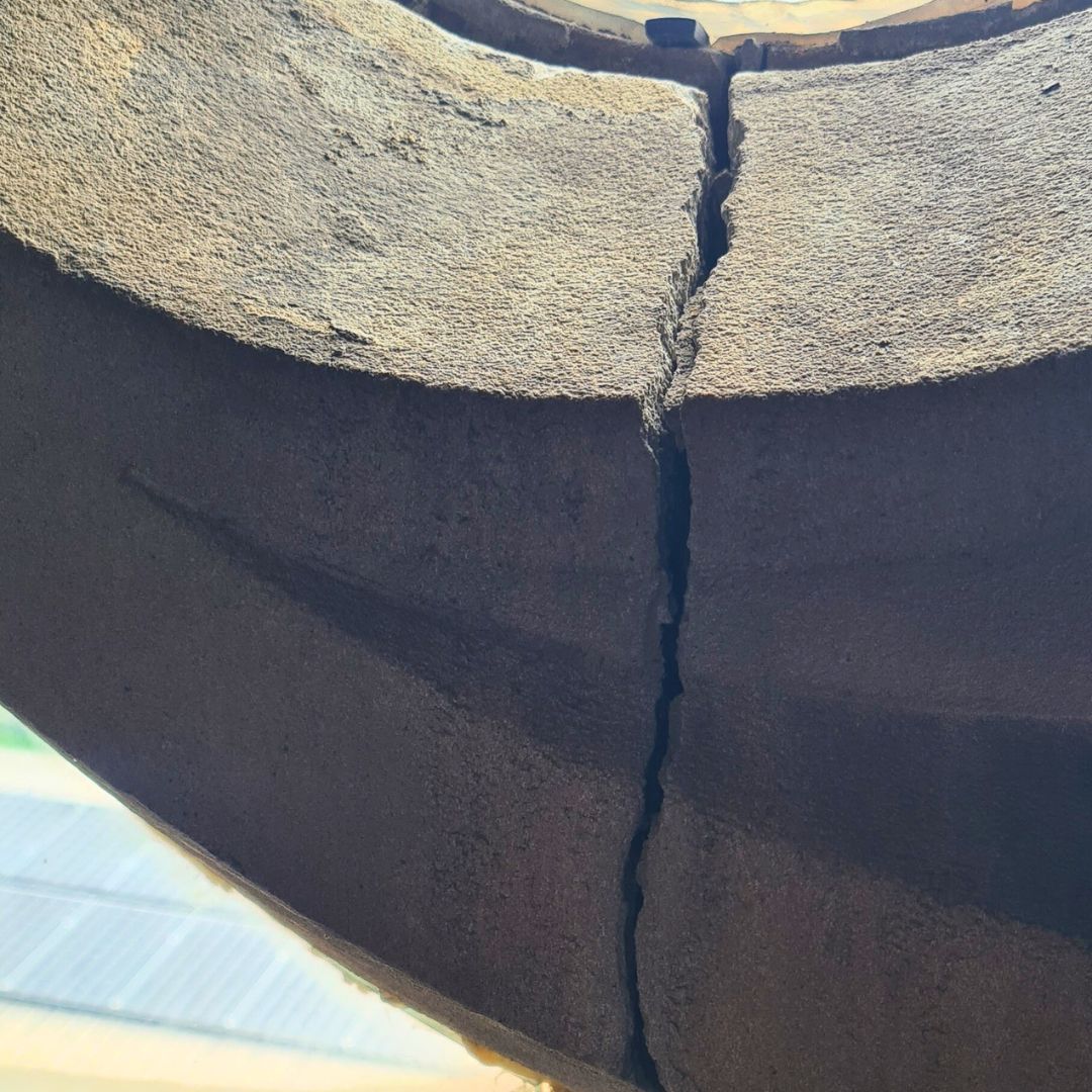 Cracks – East Window