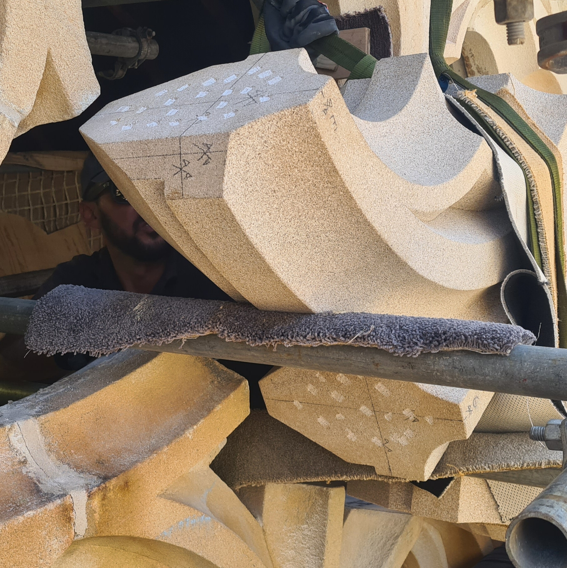 Central Stones – East Window